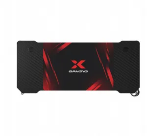 DomTextilu HernýstôlXgamingXpro1RGB+hernápodložka DTXD-XPRO1-RGB čierna