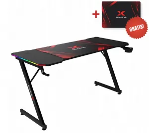 DomTextilu HernýstôlXgamingXpro1RGB+hernápodložka DTXD-XPRO1-RGB čierna