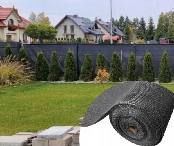 Sivátieniacasieťnaplot90%zatienenie1,5mx50m