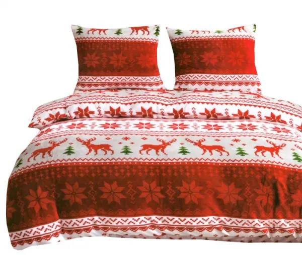 Mikroplyšovéposteľnéobliečkysvianočnýmmotívom3časti:1ks200x220+2ks70x8067982_123529