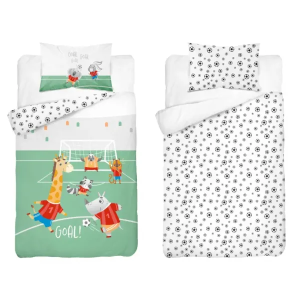 Bambusovéposteľnéobliečkydopostieľkypremaléhofutbalistu–obojstranné2časti:1ks100x135cm+1ks40x60cm68108_124002