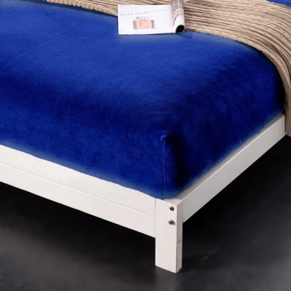 Hrejiváposteľnáplachtazplyšovéhomikrovlákna-kráľovskámodráŠírka:220cm|Dĺžka:200cm