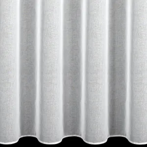 VianočnábielazáclonasozlatouaplikáciouhviezdDĺžka:250cm
