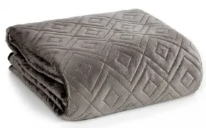 Domtextilu Béžový prešívaný prehoz s geometrickým motívom Šírka: 220 cm | Dĺžka: 240 cm Šírka: 220 cm | Dĺžka: 240 cm 31853_93218