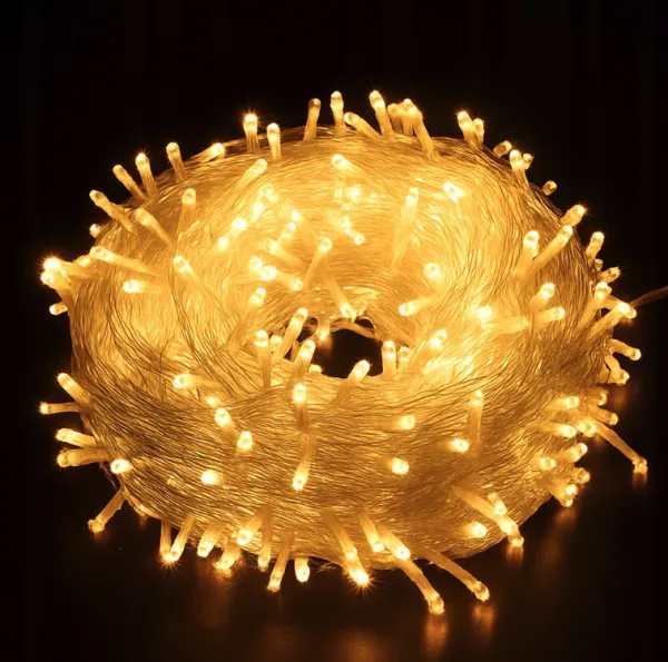 VianočnévonkajšieLEDosvetlenie,teplábielaIP44500LED/23m