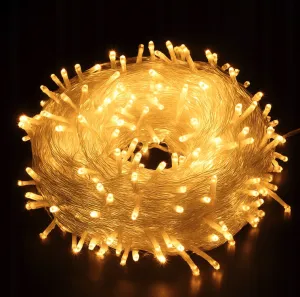 VianočnévonkajšieLEDosvetlenie,teplábielaIP44500LED/23m