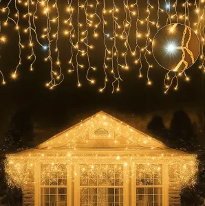 VianočnévonkajšieLEDosvetlenie,teplábielaIP44500LED/23m