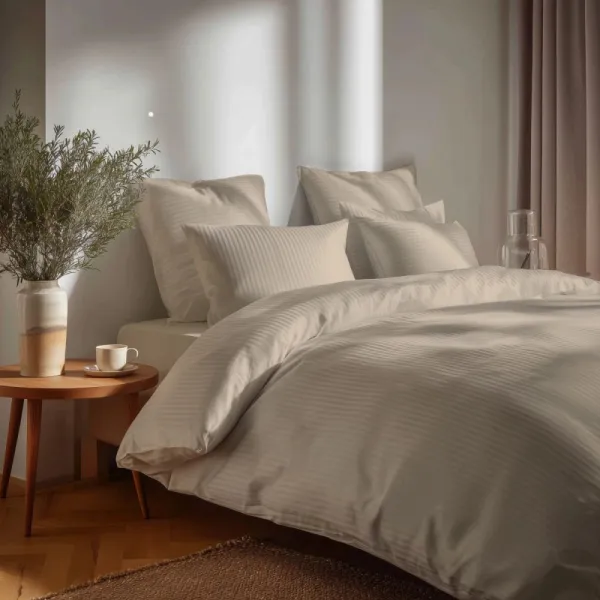Luxusnádamaškováposteľnábielizeň-béžová3časti:1ks220x200+2ks70x80