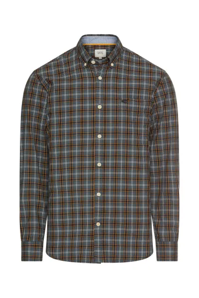 Košeľa Camel Active Longsleeve Shirt Burned Yellow
