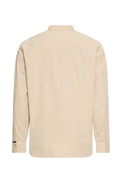 Košeľa Camel Active Longsleeve Shirt Oatmeal