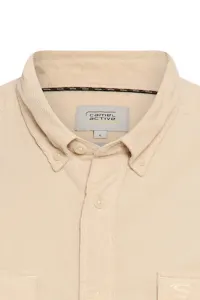 Košeľa Camel Active Longsleeve Shirt Oatmeal
