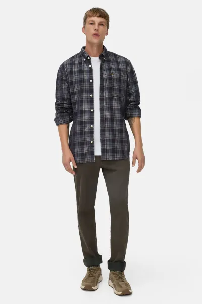 Košeľa Camel Active Longsleeve Shirt Dark Indigo