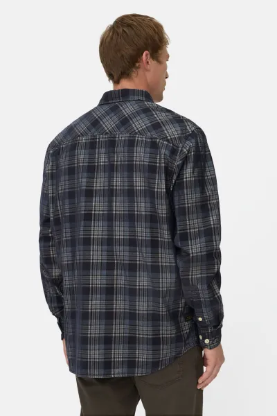 Košeľa Camel Active Longsleeve Shirt Dark Indigo