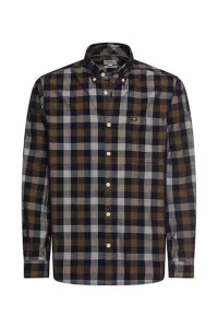 Košeľa Camel Active Longsleeve Shirt Dark Brown