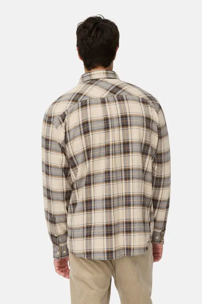 Košeľa Camel Active Longsleeve Shirt Oatmeal