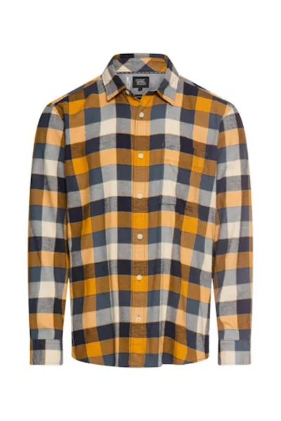 Košeľa Camel Active Longsleeve Shirt Burned Yellow