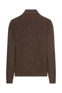 Sveter Camel Active Knitted Jacket Dark Brown