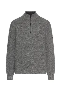 Sveter Camel Active Knitted Troyer Asphalt