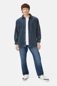 Košeľa Camel Active Overshirt Tinted Blue