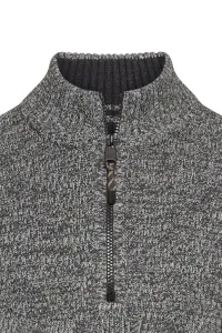 Sveter Camel Active Knitted Troyer Asphalt