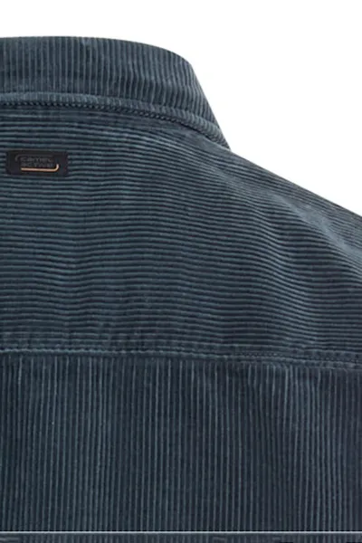 Košeľa Camel Active Overshirt Tinted Blue