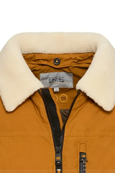 Bunda Camel Active Quilted Blouson Burned Yellow