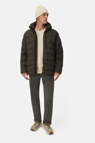 Bunda Camel Active Quilted Blouson Dark Brown