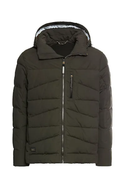 Bunda Camel Active Quilted Blouson Dark Brown