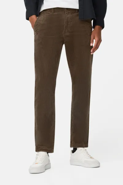 Nohavice Camel Active Chino Regular Fit Dark Brown