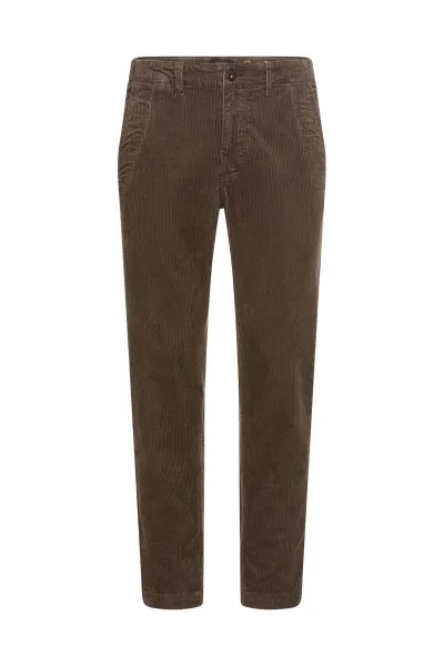 Nohavice Camel Active Chino Regular Fit Dark Brown