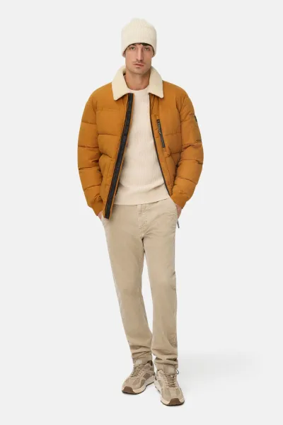 Bunda Camel Active Quilted Blouson Burned Yellow