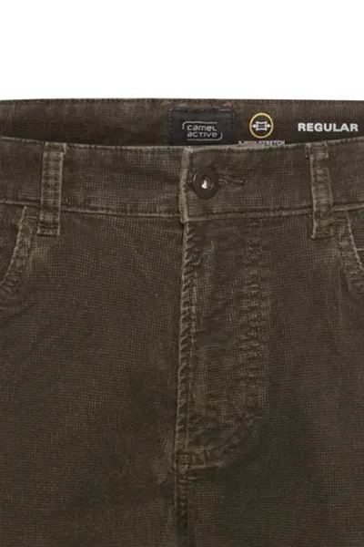 Džínsy Camel Active 5-Pkt Regular Fit Dark Brown