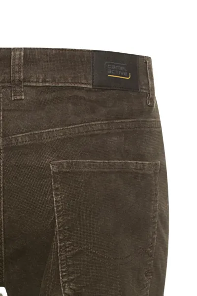 Džínsy Camel Active 5-Pkt Regular Fit Dark Brown