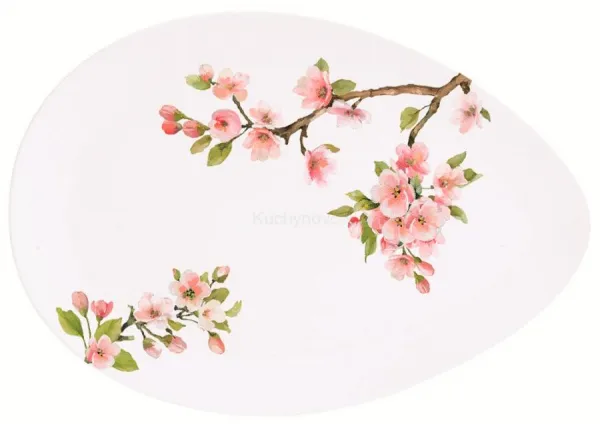 SAKURA Servírovací tanier, 36x25 cm