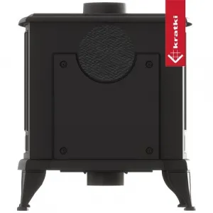 Kratki Koza K6 ECO - liatinové kachle - Dymovod 150 KOZA/K6/ECO