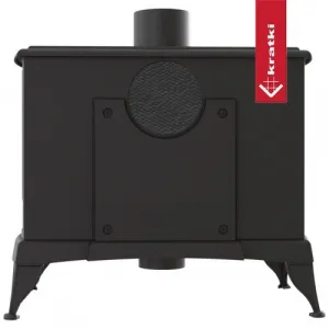 Kratki Koza K9 ECO - liatinové kachle - Dymovod 150 KOZA/K9/ECO