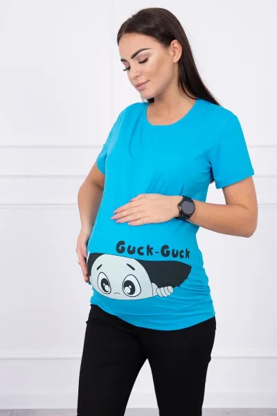 Legínovo Tehotenská blúzka Guck biela Farba: Biela, Veľkosť: UNI