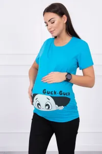 Legínovo Tehotenská blúzka Guck biela Farba: Biela, Veľkosť: UNI