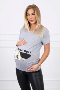 Legínovo Tehotenská blúzka Guck biela Farba: Biela, Veľkosť: UNI