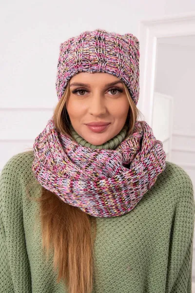 Legínovo Dámsky set s flísom 4 ročné obdobia K263 ťaví+biely Farba: Biela, Veľkosť: UNI
