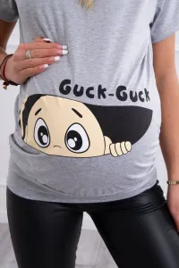 Legínovo Tehotenská blúzka Guck biela Farba: Biela, Veľkosť: UNI