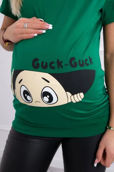 Legínovo Tehotenská blúzka Guck biela Farba: Biela, Veľkosť: UNI