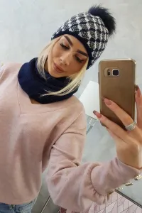 Legínovo Dámska súprava K155 tmavosivá Farba: Svetlo hnedá, Veľkosť: UNI