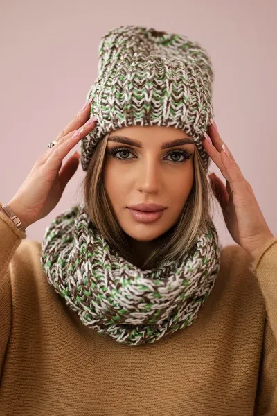 Legínovo Dámska súprava s flísom Merry K202 hnedá+ecru Farba: Modrá, Veľkosť: UNI