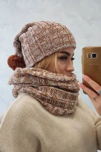 Legínovo Dámsky set s flísom 4 ročné obdobia K263 ťaví+biely Farba: Biela, Veľkosť: UNI