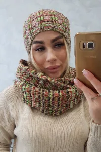 Legínovo Dámsky set s flísom 4 ročné obdobia K263 ťaví+biely Farba: Biela, Veľkosť: UNI