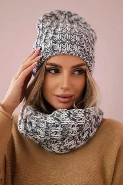 Legínovo Dámska súprava s flísom Merry K202 hnedá+ecru Farba: Modrá, Veľkosť: UNI