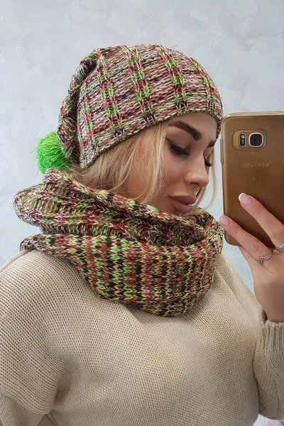 Legínovo Dámsky set s flísom 4 ročné obdobia K263 ťaví+biely Farba: Biela, Veľkosť: UNI