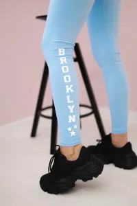 Legínovo Legíny Brooklyn biele Farba: Modrá, Veľkosť: UNI