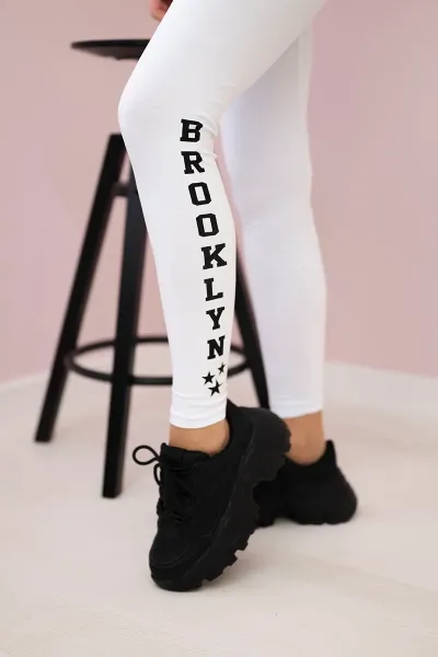 Legínovo Legíny Brooklyn biele Farba: Modrá, Veľkosť: UNI